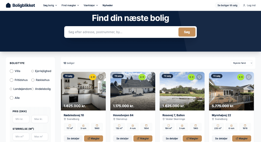 Boligblikket projektvisual