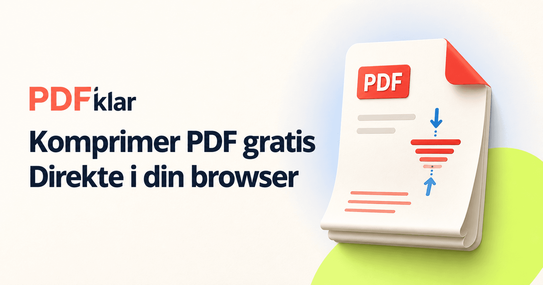 PDFklar projektvisual